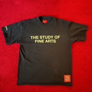 Black T-Shirt - The Study of Fine Arts